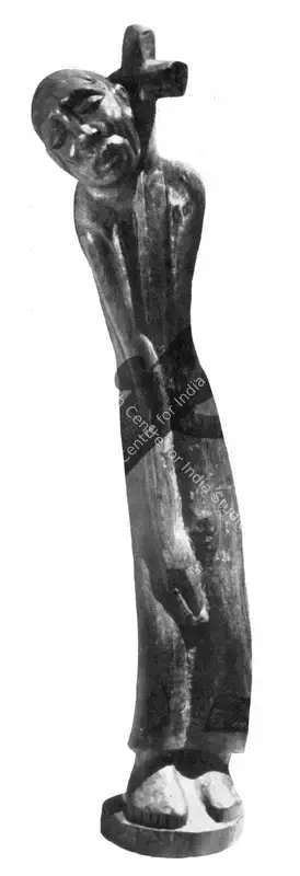 S.L. Parasher (Artist), Burden of the Cross, 1961, Sculpture