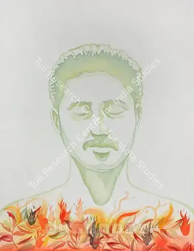 Sachin Karne (Artist), Untitled, 2002, Painting