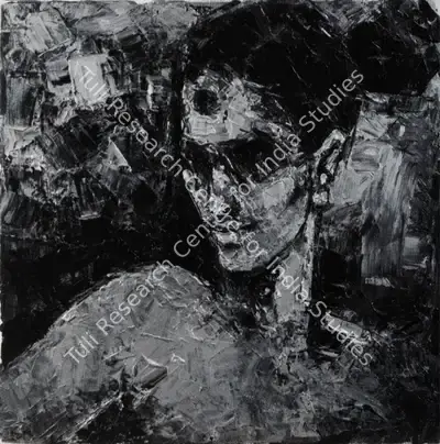 Aslam Shaikh (Artist), Portrait, 2007, Painting