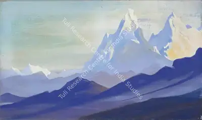 Nicholas Roerich (Artist), Himalayas, 1940, Painting