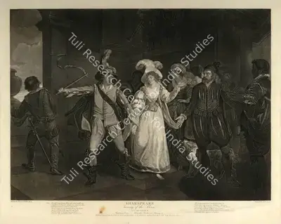 After Francis Wheatley (Artist), Taming of the Shrew, 1795, Aquatint