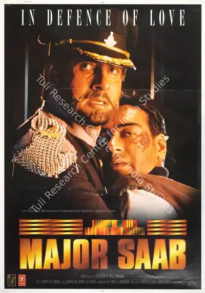 Verinder Raj Anand (Director), Major Saab, 1998, Full Sheet Poster