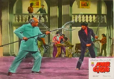 K.H. Kapadia (Cinematographer), Amir Garib, 1974, Lobby Card