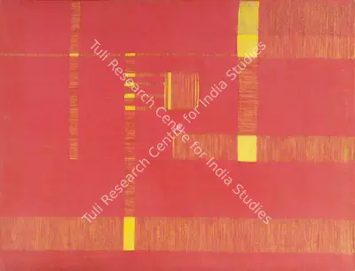 Manish Limbhachiya&nbsp;Nai (Artist), Untitled (Red Piece), Painting