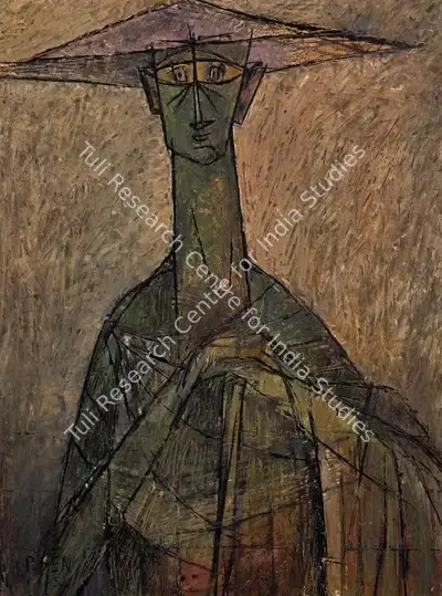 Paritosh Sen (Artist), Untitled, 1952, Painting