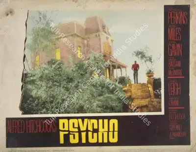 Alfred Hitchcock (Producer), Psycho, 1960, Lobby Card