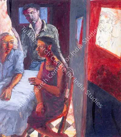 Owais Husain (Artist), Untitled, 1990, Painting