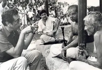 Nemai Ghosh (Still Photographer), Ashani Sanket, 1973, Working Still