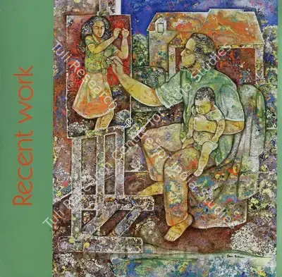 Sakti Burman (Artist), Sakti Burman, 2006, Solo Exhibition Invitation
