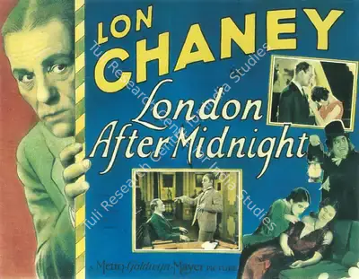 Irving Thalberg (Producer), London After Midnight, 1927, Poster