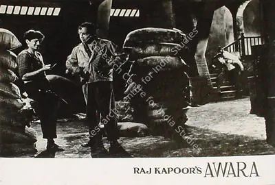 Radhu Karmakar (Cinematographer), Awara, 1951, Lobby Card