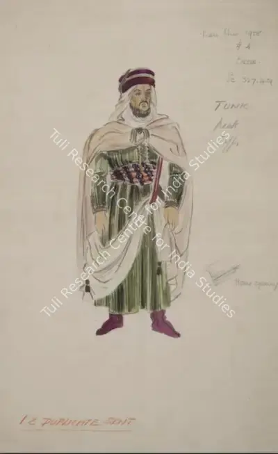 William Wyler (Director), Ben-Hur, 1959, Costume Sketch