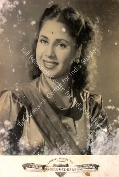 G.P. Pawar (Director), Phoolon Ke Haar, 1951, Lobby Card