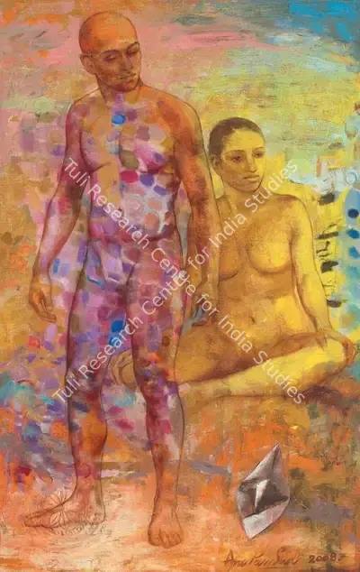 Sud, Anupam (Artist). Untitled, 2008 | Painting, AG.Mum/23.02.24, 2024 · Asta Guru