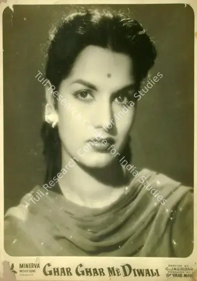 Sohrab Modi (Producer), Ghar Ghar Me Diwali, 1955, Lobby Card
