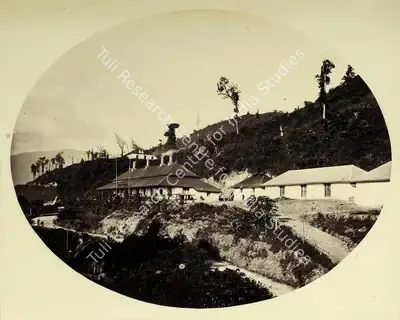 Robert Phillips Attributed (Photographer), Clarendon Hotel - Tea Plantation Estate, Antiquarian Photograph