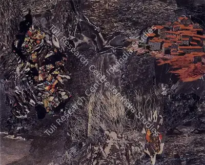 Jeet Chhabda (Artist), Untitled, 1982, Collage