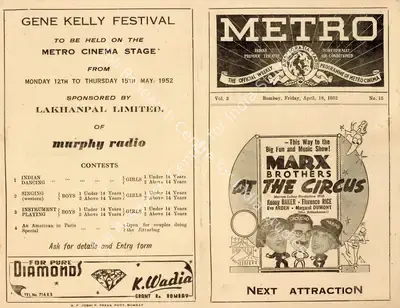 Edward Buzzell (Director), At the Circus, 1939, Handbill