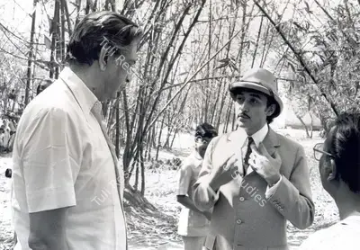 Nemai Ghosh (Still Photographer), Ghare Baire, 1985, Working Still