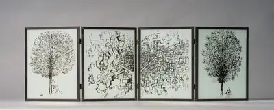 G.M. Sheikh (Artist), Untitled, 2016, Painting