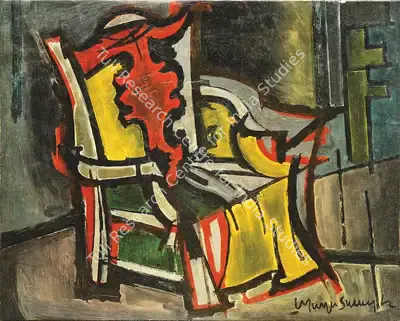 Munuswamy, L. (Artist). The Chair. Oil on canvas, 1962 | Painting | FineArts | 00332079