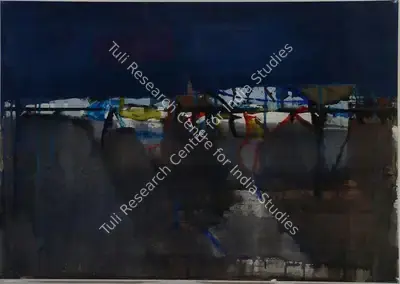 Prabhakar Kolte (Artist), Untitled (Abstract), 2013, Painting