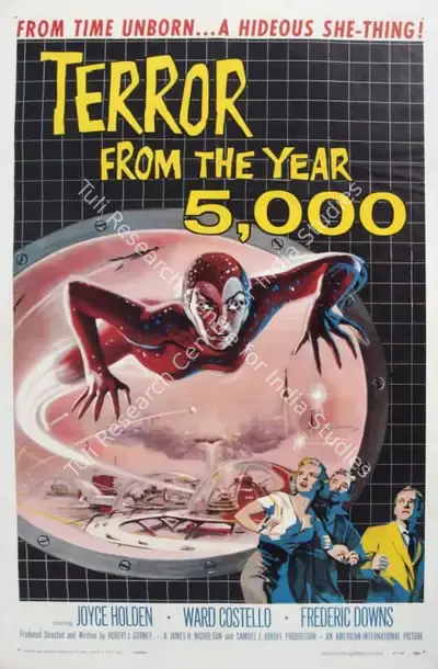 Samuel Z. Arkoff (Producer), Terror From The Year 5,000, 1958, Poster