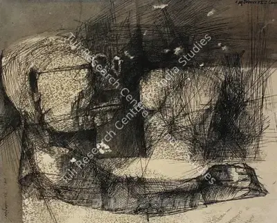 Ganesh Pyne (Artist), Untitled, 1969, Painting