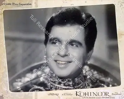 Faredoon A. Irani (Cinematographer), Kohinoor, 1960, Lobby Card