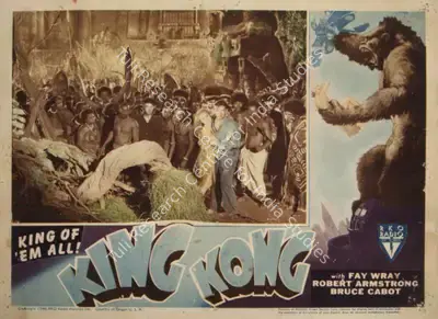 Merian C. Cooper (Director), King Kong, 1933, Lobby Card