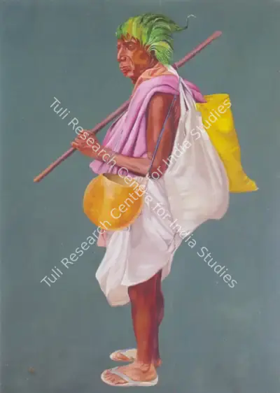 Rajesh Ram (Artist), Food Collector, 2007, Painting