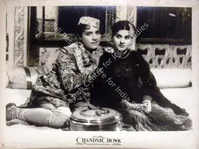 Keki Mistry (Cinematographer), Chandni Chowk, 1954, Lobby Card