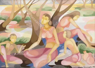 Senaka&nbsp;Senanayake (Artist), Untitled, 1981, Painting