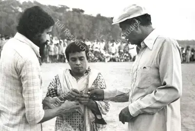 Nemai Ghosh (Still Photographer), Hirak Rajar Deshe, 1980, Working Still