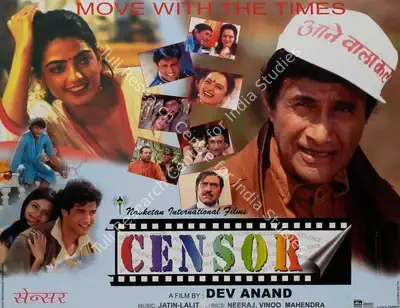 Dev Anand (Producer), Censor, 2001, Lobby Card