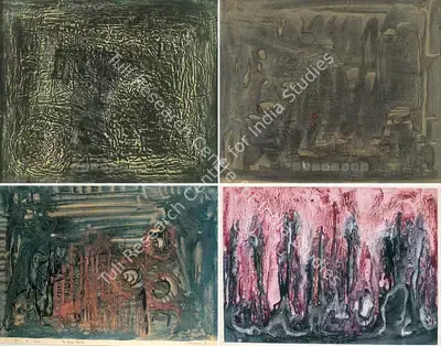Jyoti Swaroop (Artist), Untitled, 1965, Painting