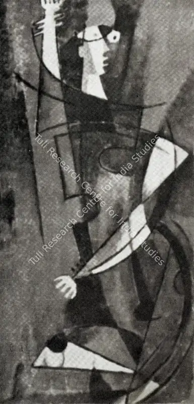 Dinkar Kowshik (Artist), Kedar Gauri, Painting