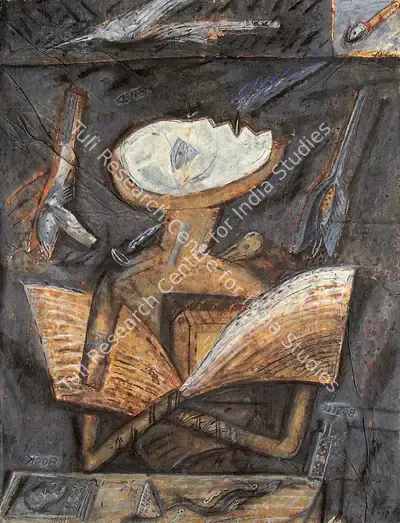 C. Douglas (Artist), Portrait, 1996, Painting