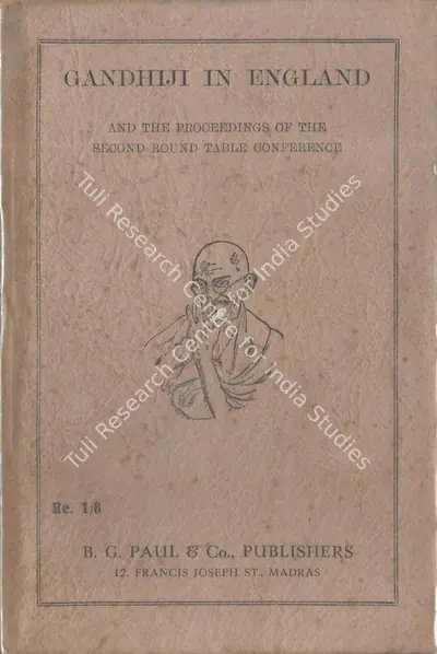 Gandhiji in England, 1932, Edited Book