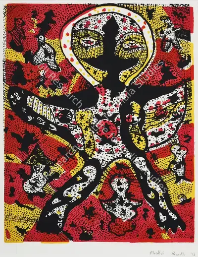 Madhavi Parekh (Artist), Untitled, 1973, Graphic Art