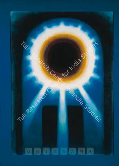 De, Biren (Artist). Untitled, 1974 | Painting, Os.Mum/30.06.09, 2009 · Osian's