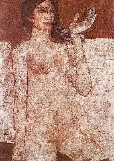 Jamil Naqsh (Artist), Untitled, 1978, Painting