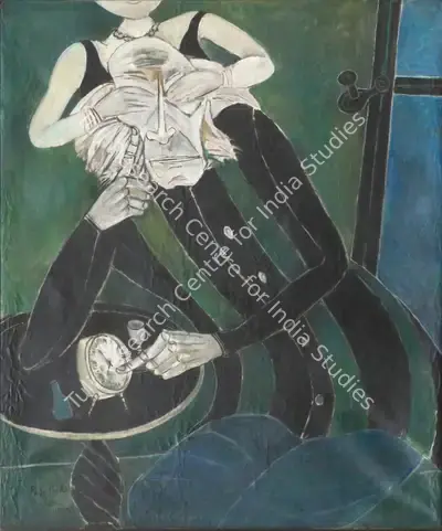 Sen, Paritosh (Artist). Lalu, 1995 | Painting, Os.Mum/20.03.10, 2010 · Osian's