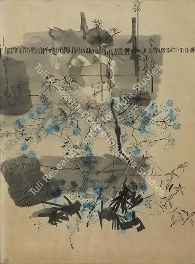 Nasreen Mohamedi (Artist), Untitled, Painting