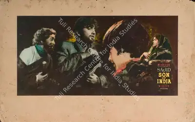 Mehboob (Producer), Son Of India, 1962, Lobby Card