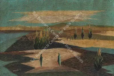 Sabavala, Jehangir (Artist). Untitled. Oil on Canvas, 1971 | Painting | FineArts | 00182419