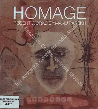 Manu Parekh (Artist), Homage, 1998, Solo Exhibition Catalogue