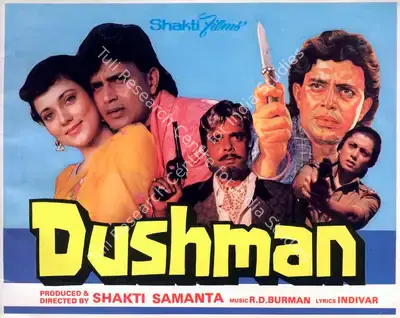 Shakti Samanta (Producer), Dushman, 1990, Song-Synopsis Booklet