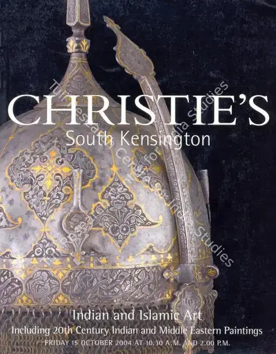 Christie's (Auction House), Indian and Islamic Works of Art, 2004, Auction Catalogue