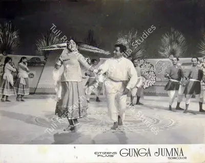 V. Babasaheb (Cinematographer), Gunga Jamuna, 1961, Lobby Card
